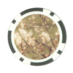 Sakura Flowers, Imperial Palace Park, Tokyo, Japan Poker Chip Card Guard by dflcprintsclothing