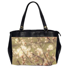 Sakura Flowers, Imperial Palace Park, Tokyo, Japan Oversize Office Handbag (2 Sides) by dflcprintsclothing