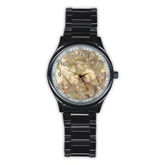 Sakura Flowers, Imperial Palace Park, Tokyo, Japan Stainless Steel Round Watch by dflcprintsclothing