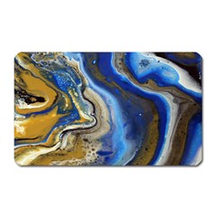 Peinture Acrylique Bleu Magnet (rectangular) by kcreatif