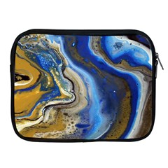 Peinture Acrylique Bleu Apple Ipad 2/3/4 Zipper Cases by kcreatif