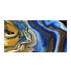 Peinture Acrylique Bleu Satin Wrap by kcreatif