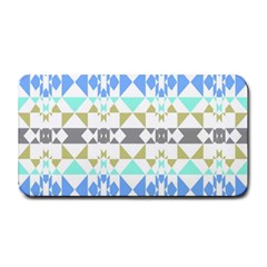 Multicolored Geometric Pattern Medium Bar Mats