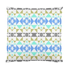 Multicolored Geometric Pattern Standard Cushion Case (one Side)