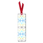 Multicolored Geometric Pattern Small Book Marks Front