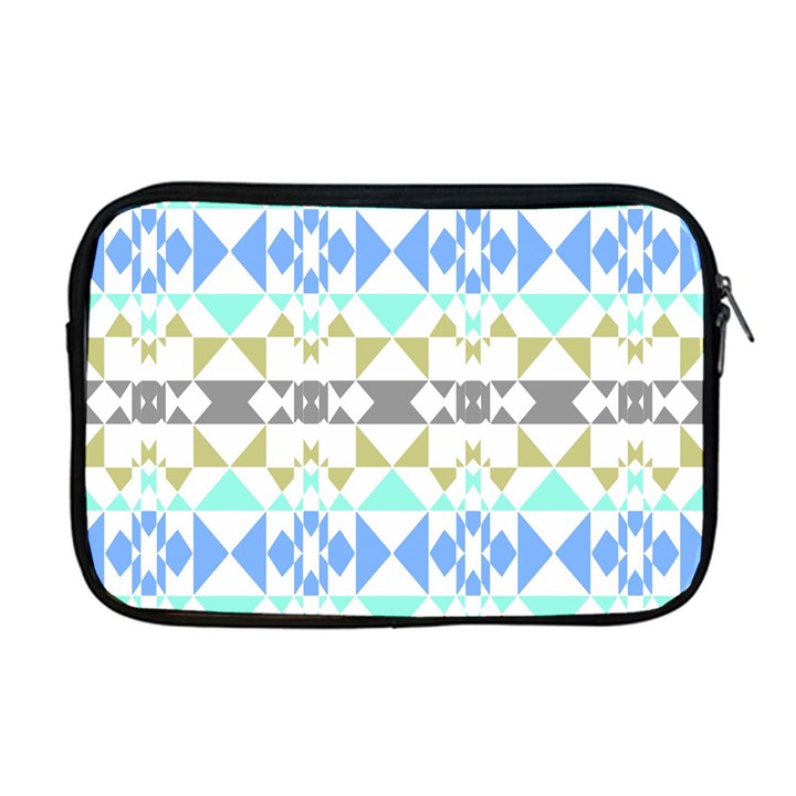 Multicolored Geometric Pattern Apple MacBook Pro 17  Zipper Case