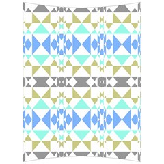 Multicolored Geometric Pattern Back Support Cushion by dflcprintsclothing