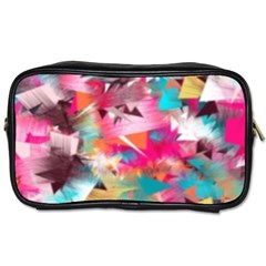 Color Pieces Toiletries Bag (one Side) by Sparkle