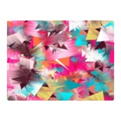 Color Pieces Double Sided Flano Blanket (mini)  by Sparkle