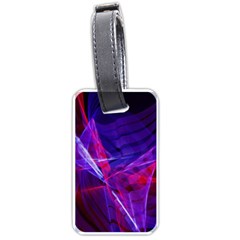 Fractal Flash Luggage Tag (one Side) by Sparkle