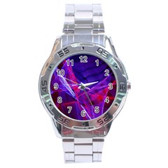 Fractal Flash Stainless Steel Analogue Watch by Sparkle