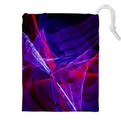 Fractal Flash Drawstring Pouch (4xl)