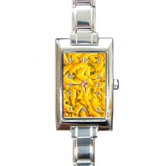 Geometric Bananas Rectangle Italian Charm Watch by Sparkle