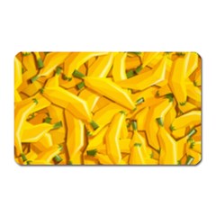 Geometric Bananas Magnet (rectangular) by Sparkle