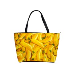 Geometric Bananas Classic Shoulder Handbag by Sparkle