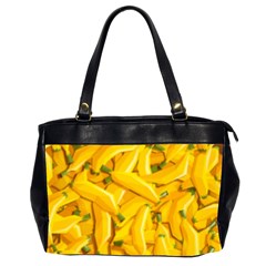 Geometric Bananas Oversize Office Handbag (2 Sides) by Sparkle