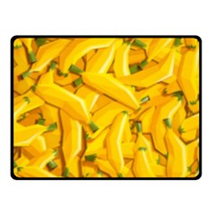 Geometric Bananas Fleece Blanket (small) by Sparkle