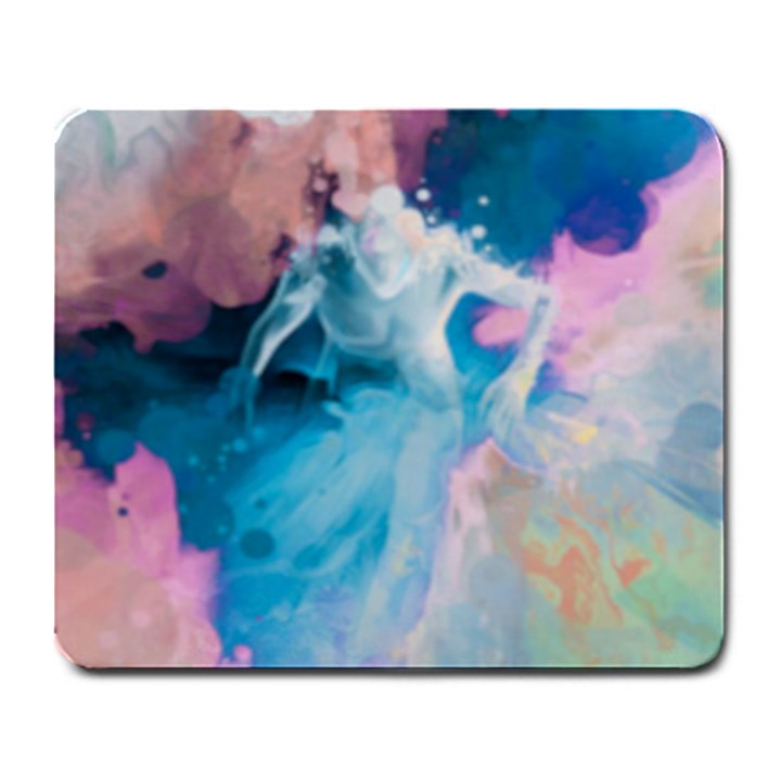 Colorful Beach Large Mousepads