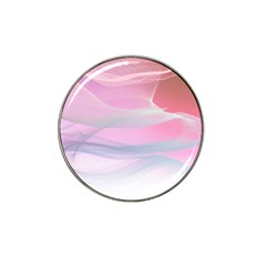 Pink Fractal Hat Clip Ball Marker by Sparkle