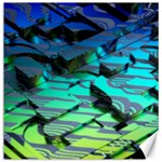 Digital Abstract Canvas 12  x 12  11.4 x11.56  Canvas - 1