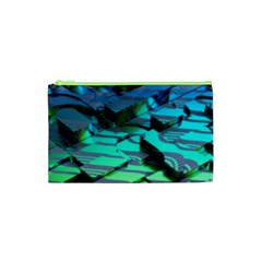 Digital Abstract Cosmetic Bag (xs)