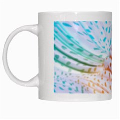 Spots Waves White Mugs