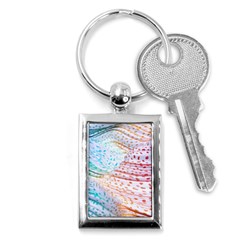 Spots Waves Key Chain (rectangle) by Sparkle