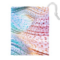 Spots Waves Drawstring Pouch (5xl) by Sparkle