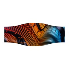 3d Rainbow Choas Stretchable Headband