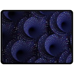 Fractal Sells Fleece Blanket (large)  by Sparkle