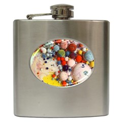 Colorful Choas Hip Flask (6 oz)