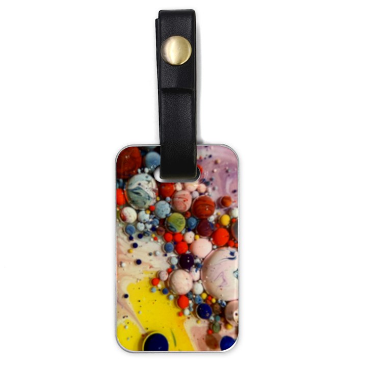 Colorful Choas Luggage Tag (one side)