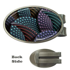 Fractal Sells Money Clips (oval)  by Sparkle