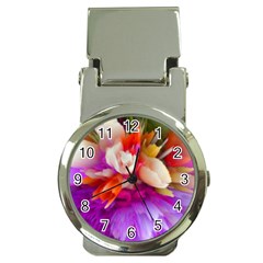 Poppy Flower Money Clip Watches by Sparkle