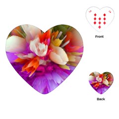 Poppy Flower Playing Cards Single Design (heart) by Sparkle