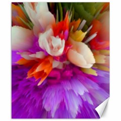 Poppy Flower Canvas 8  X 10  by Sparkle