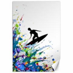 Nature Surfing Canvas 20  X 30 