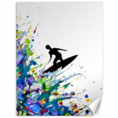 Nature Surfing Canvas 36  X 48  by Sparkle