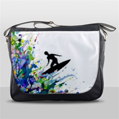 Nature Surfing Messenger Bag by Sparkle