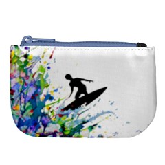 Nature Surfing Large Coin Purse by Sparkle