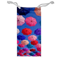 Rainbow Umbrella Jewelry Bag by Sparkle