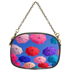 Rainbow Umbrella Chain Purse (two Sides) by Sparkle