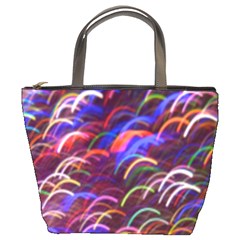 Fractal Rings Bucket Bag by Sparkle