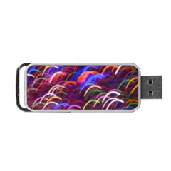 Fractal Rings Portable Usb Flash (two Sides) by Sparkle