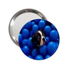 Cute Balls Puppy 2 25  Handbag Mirrors by Sparkle