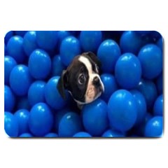 Cute Balls Puppy Large Doormat  by Sparkle