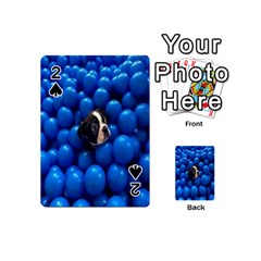 Cute Balls Puppy Playing Cards 54 Designs (mini) by Sparkle