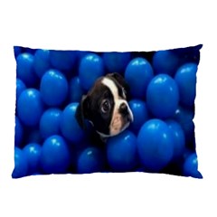 Cute Balls Puppy Pillow Case (two Sides) by Sparkle