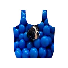 Cute Balls Puppy Full Print Recycle Bag (s) by Sparkle