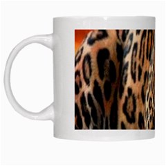 Nature With Tiger White Mugs by Sparkle